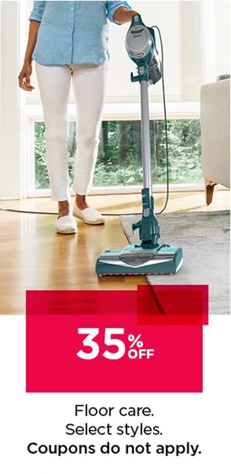 35% Off Floor Care