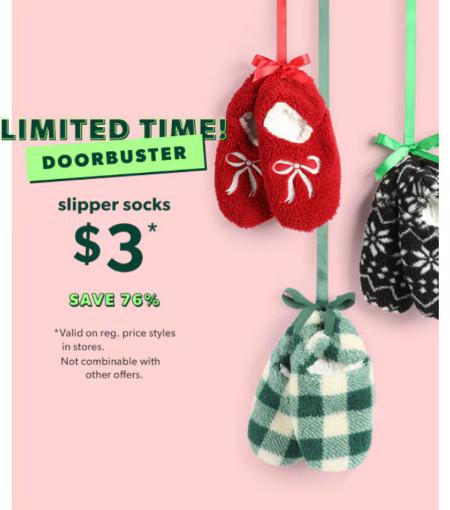 $3 Slipper Socks