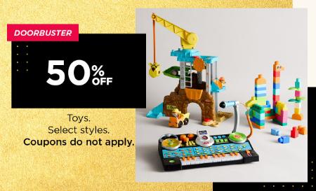 50% Off Toys