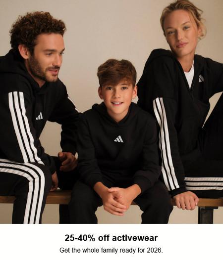 25-40% off Activewear
