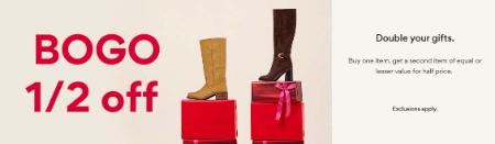 BOGO 1/2 Off