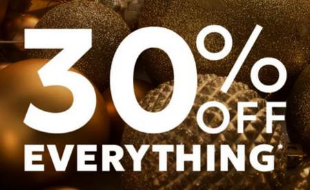 30% off Everything