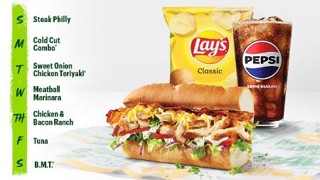 Try today's $6.99 Meal of the Day