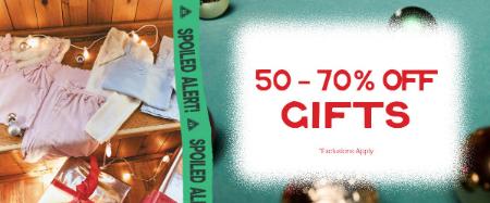 50-70% Off Gifts