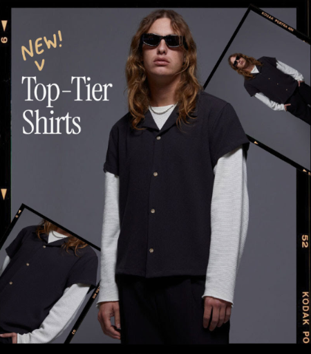Top-Tier Shirts to Add to your Rotation