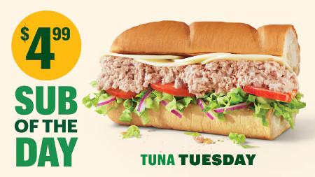 Try today's $4.99 Sub of the Day