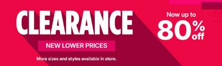Clearance Now Up to 80% Off