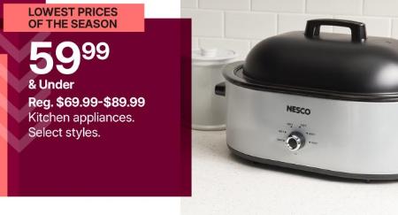 $59.99 & Under Kitchen Appliances