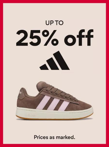 Up to 25% Off Adidas