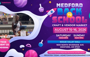 Medford Back To School Craft & Vendor Market!