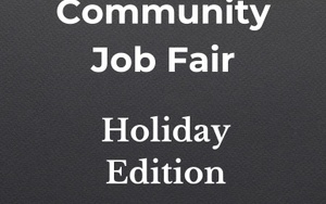 Community Job Fair - Holiday Edition
