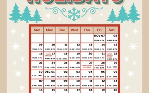 Holiday Hours