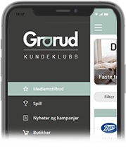 Photo of mobile app home screen