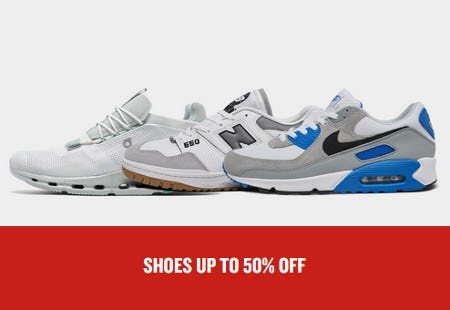 Shoes Up to 50% off