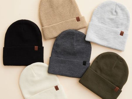 SELECT MEN'S DEPARTWEST BEANIES 3 FOR $39