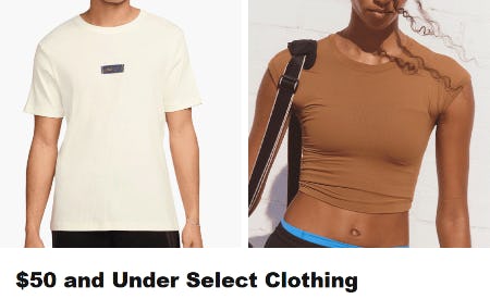 $50 and Under Select Clothing