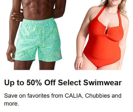 Up to 50% Off Select Swimwear