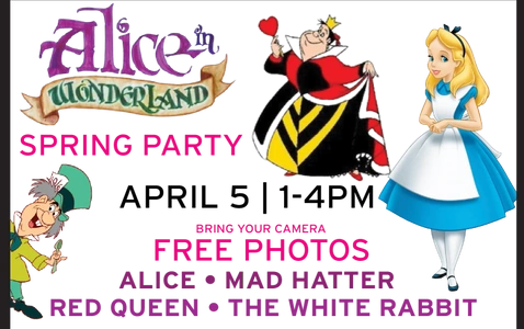 Alice in Wonderland Spring Party