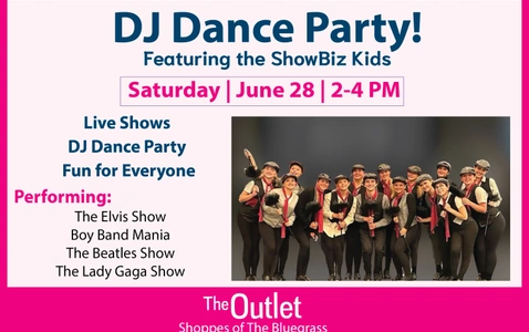 DJ Dance party Featuring the Showbiz Kids!