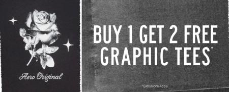 Buy 1, Get 2 Free Graphic Tees