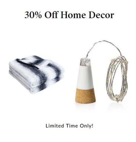 30% off Home Decor