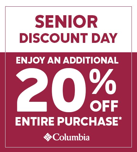 Senior Discount Day