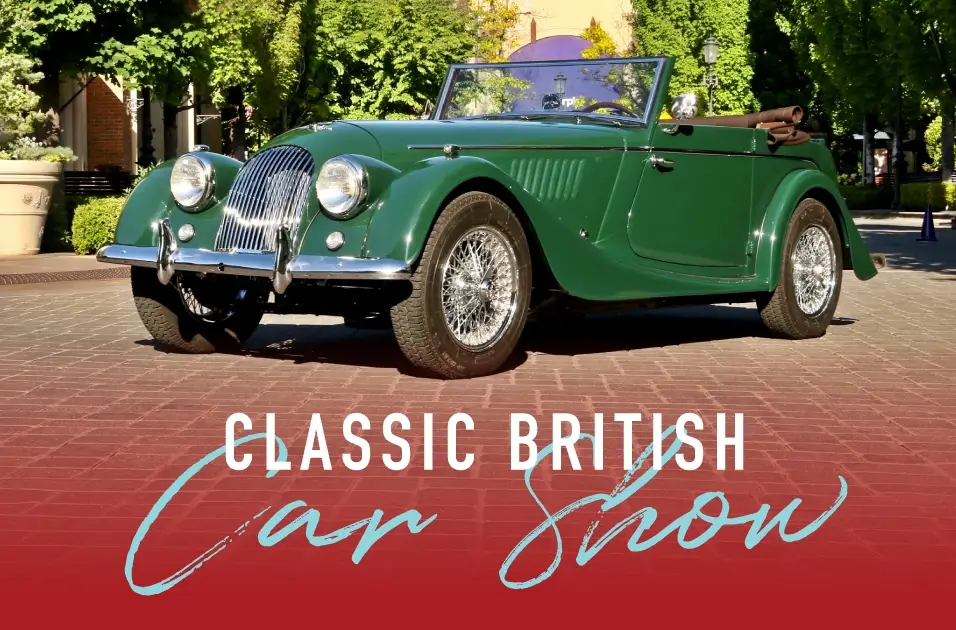 Classic British Car Show — Community in The Village · Meridian, ID