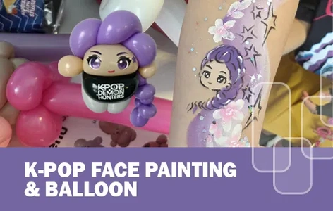 K-Pop Face Painting & Balloon thumbnail