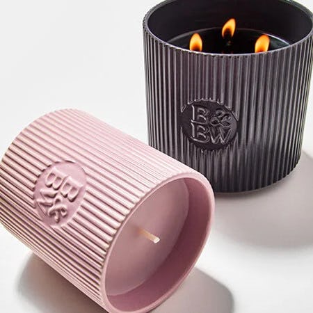 $22.95 3-Wick Ceramic Candles and $12.95 Single Wicks
