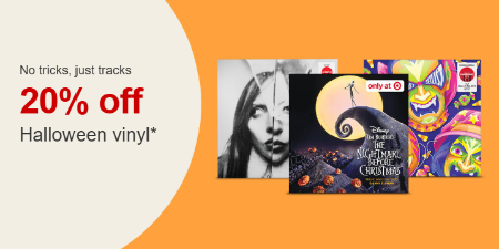 20% Off Halloween Vinyl