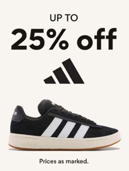Up to 25% Off Adidas
