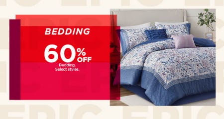Bedding 60% Off
