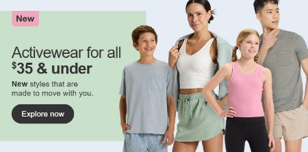 Active for All $35 & Under