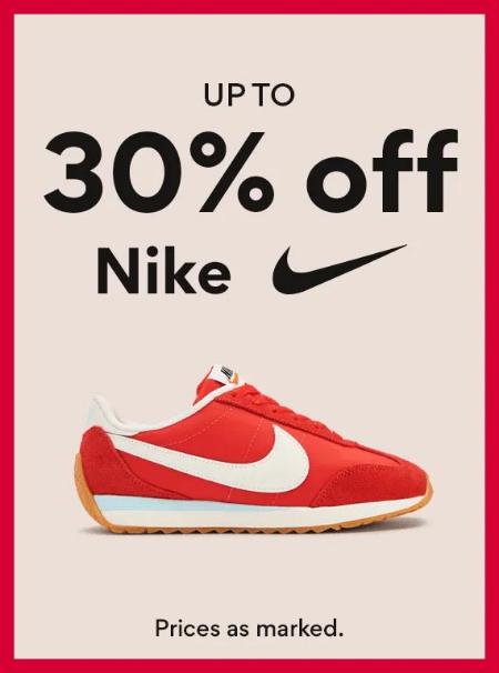 Up to 30% Off Nike