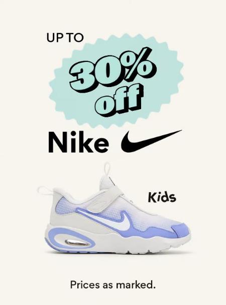 Up to 30% Off Nike
