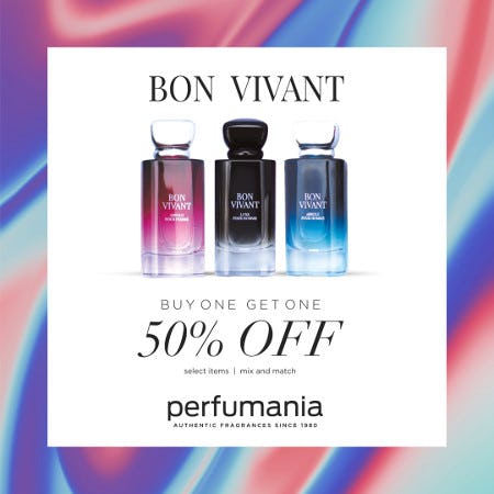 BOGO 50% Off Bon Vivant Fragrances!