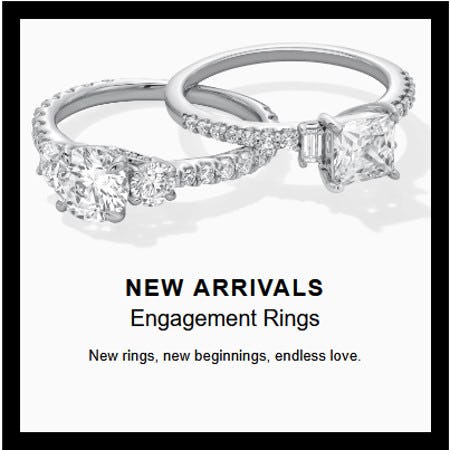 New Arrivals: Engagement Rings