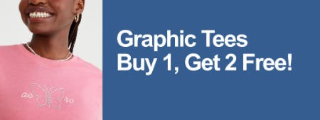 Buy 1, Get 2 Free Graphic Tees