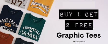 Buy 1, Get 2 Free Graphic Tees