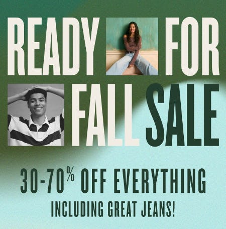 30-70% off Everything