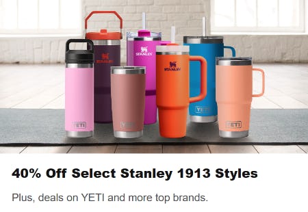 40% Off Select Stanley 1913 Styles