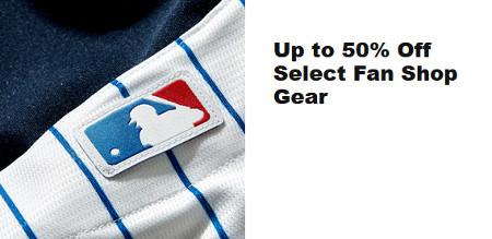 Up to 50% Off Select Fan Shop Gear