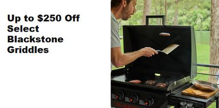 Up to $250 Off Select Blackstone Griddles