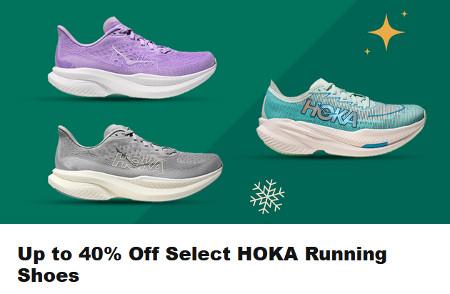 Up to 40% Off Select HOKA Running Shoes