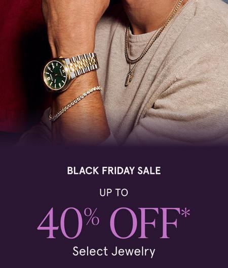 Black Friday Sale: Up to 40% off Select Jewelry