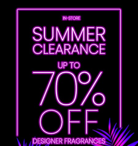 Summer Clearance Up to 70% Off