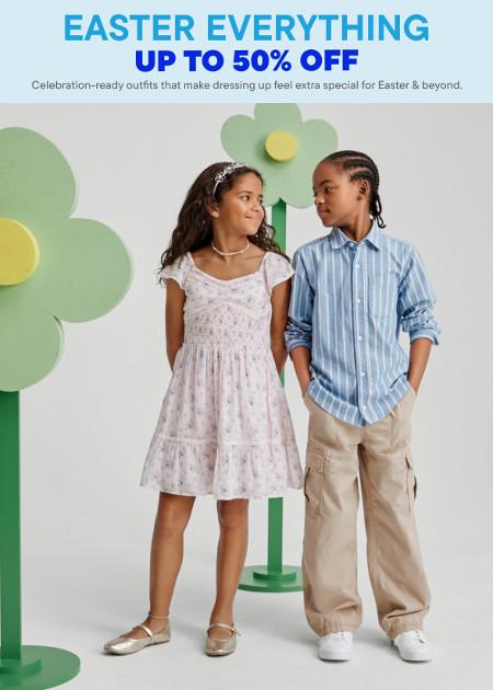 Easter Everything Up to 50% off