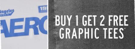 Buy 1, Get 2 Free Graphic Tees