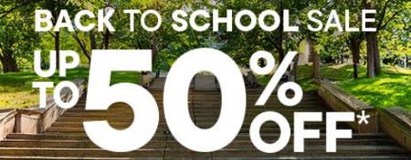Back to School Sale up to 50% off