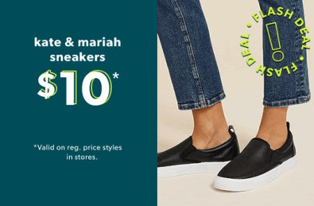 $10 Kate and Mariah Sneakers